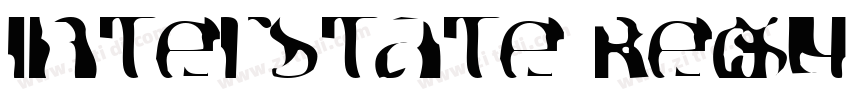 Interstate Regulare字体转换
